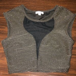 Sparkly new a’gaci crop top!💅🏼